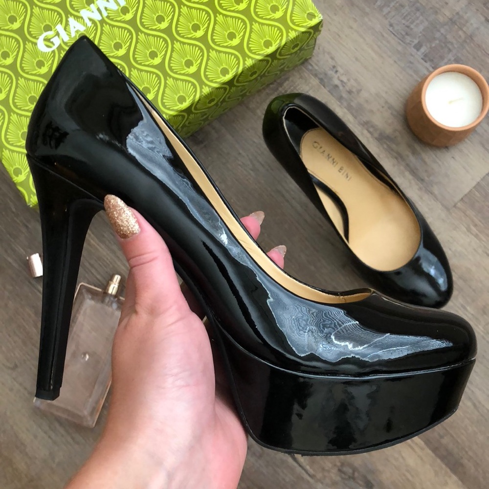 Gianna Bini black pumps. Style, Jessa009. In original box. Worn once.